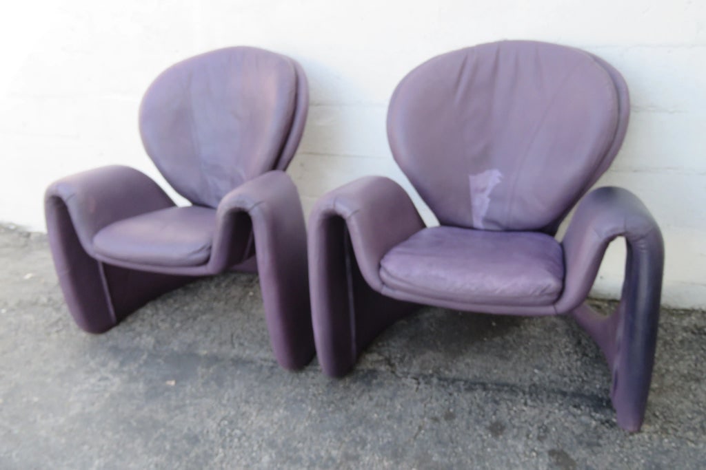 Jaymar Postmodern Side Accent Chairs a Pair 5936 - 3