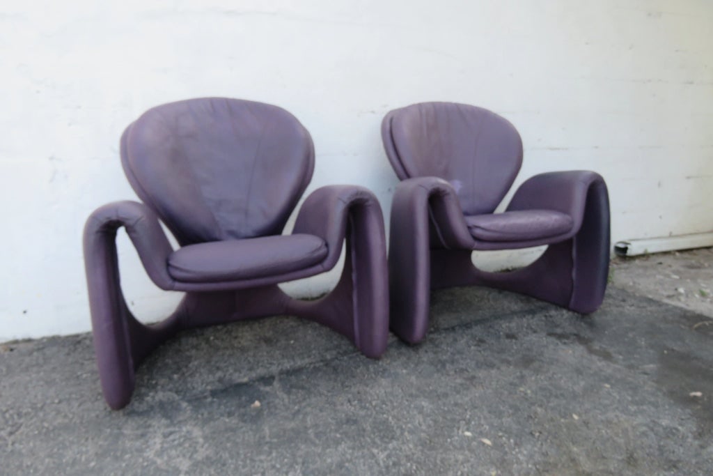 Jaymar Postmodern Side Accent Chairs a Pair 5936 - 4