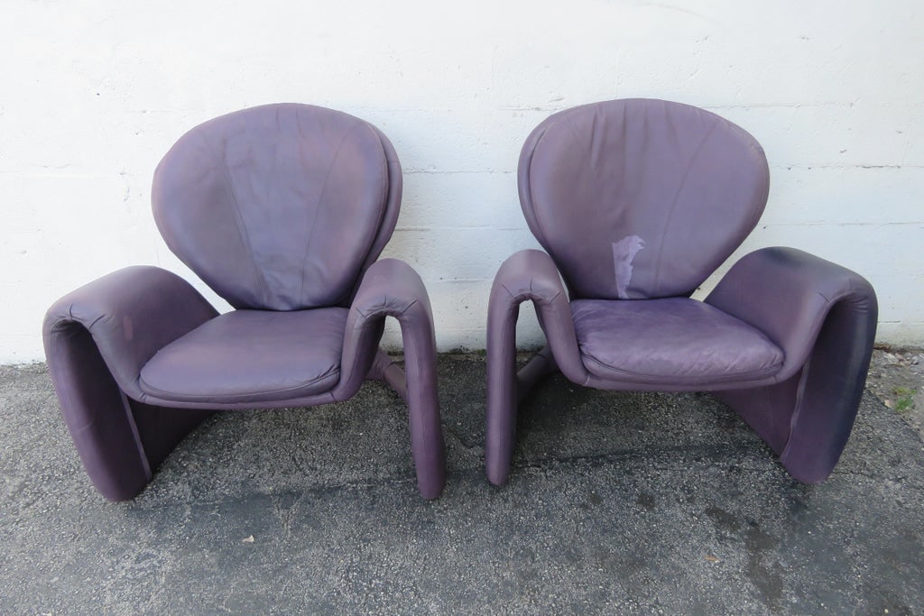Jaymar Postmodern Side Accent Chairs a Pair 5936 - 9