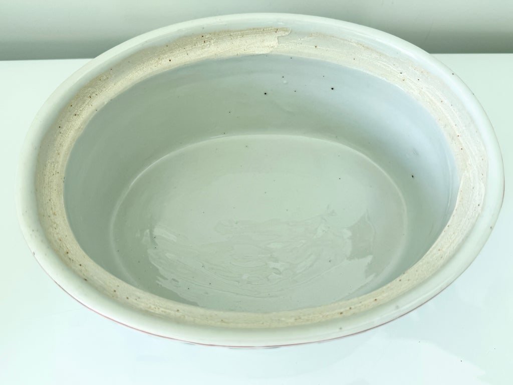 1970's White Porcelain Goldfish Koi Fish Tureen/Covered Serving Dish - 8