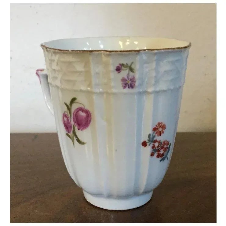Antique 19th Century Meissen Porcelain Tall Cup for Tea or Coffee - 4