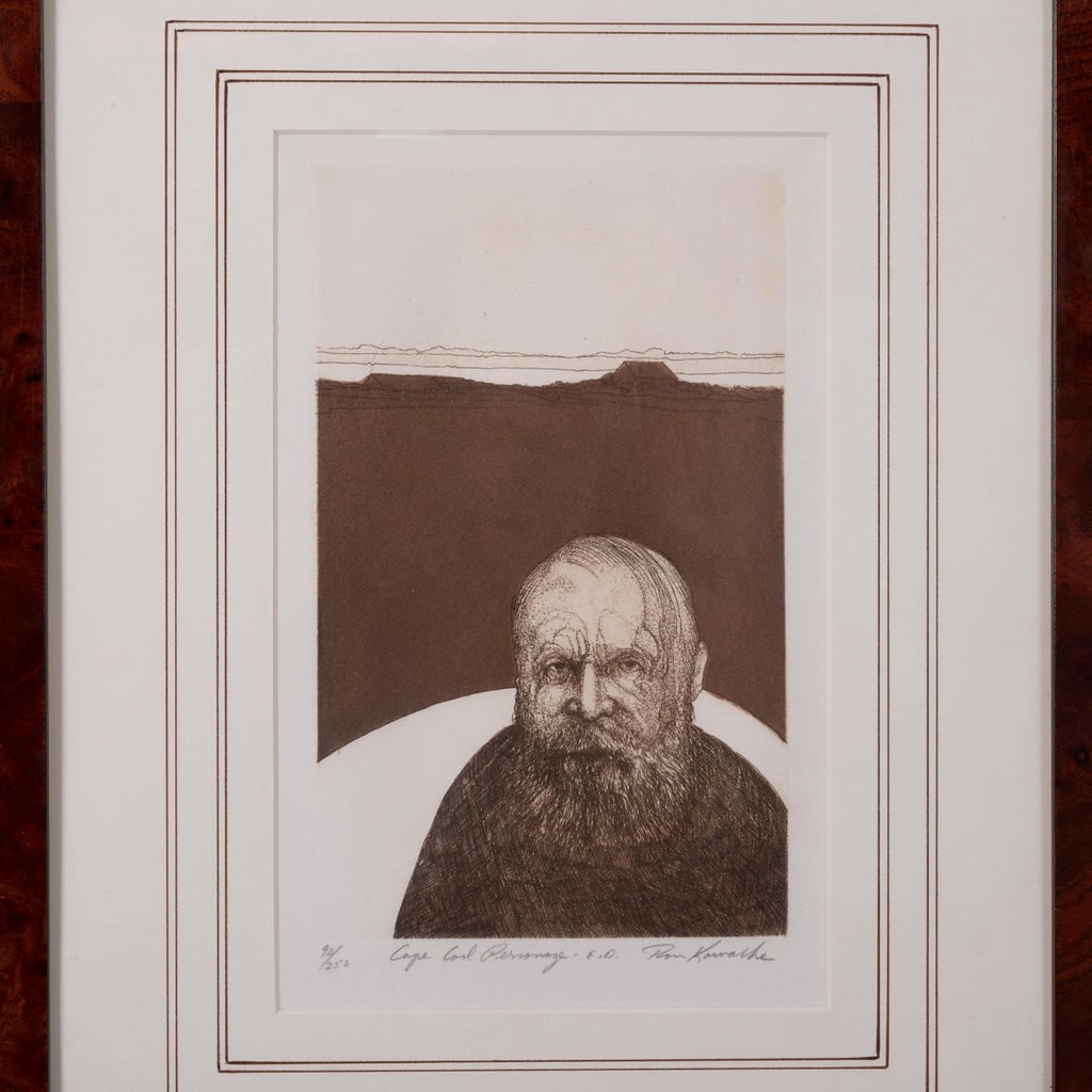 Ron Kowalke - Cape Cod Personage Etching - 2