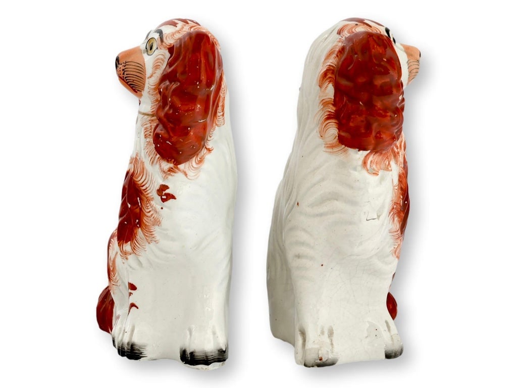 19th Century Staffordshire No. 4 Dogs / Spaniels - 2