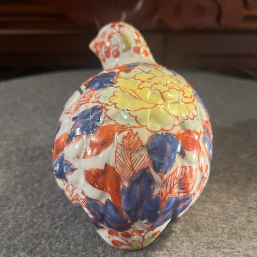Early 20th Century Chinese Imari Duck Figurine - 2
