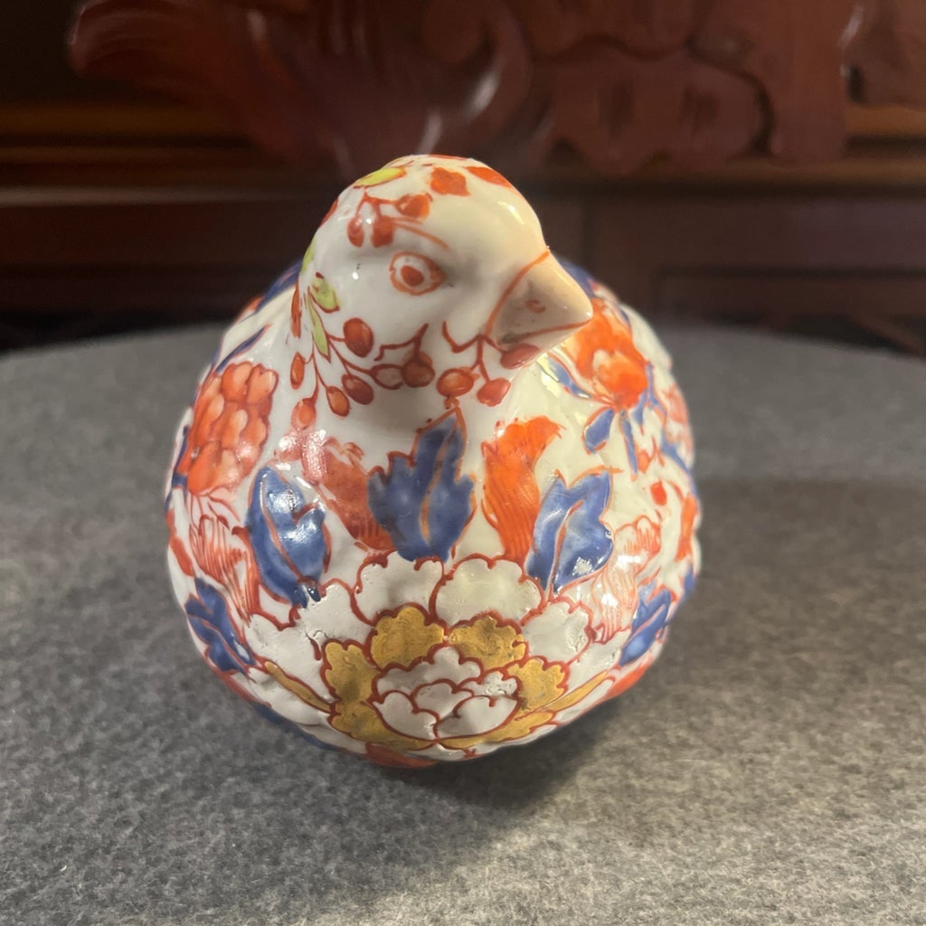 Early 20th Century Chinese Imari Duck Figurine - 4