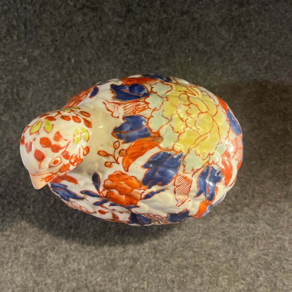 Early 20th Century Chinese Imari Duck Figurine - 5