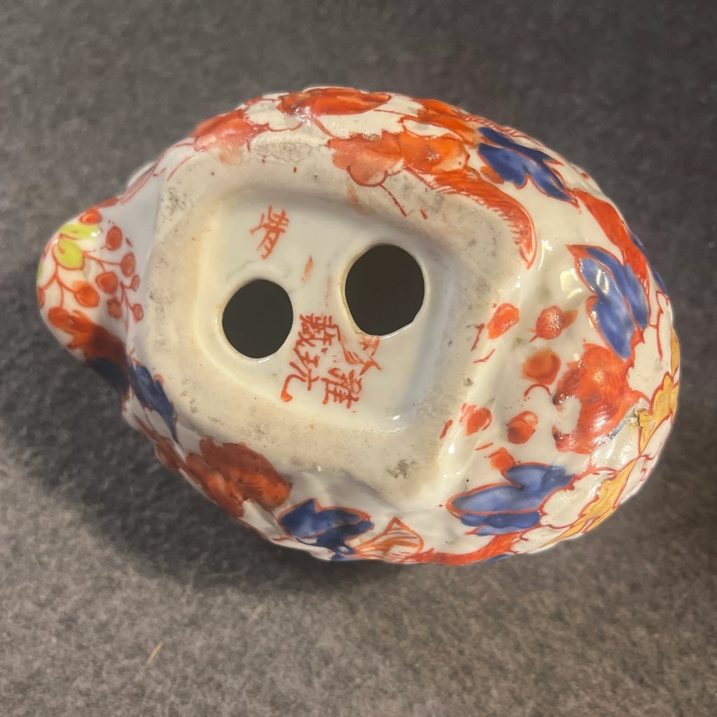 Early 20th Century Chinese Imari Duck Figurine - 8