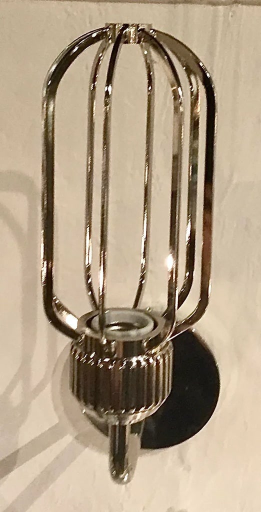 Regina Andrew Industrial Modern Polished Nickel Rupert Wall Sconce - 4