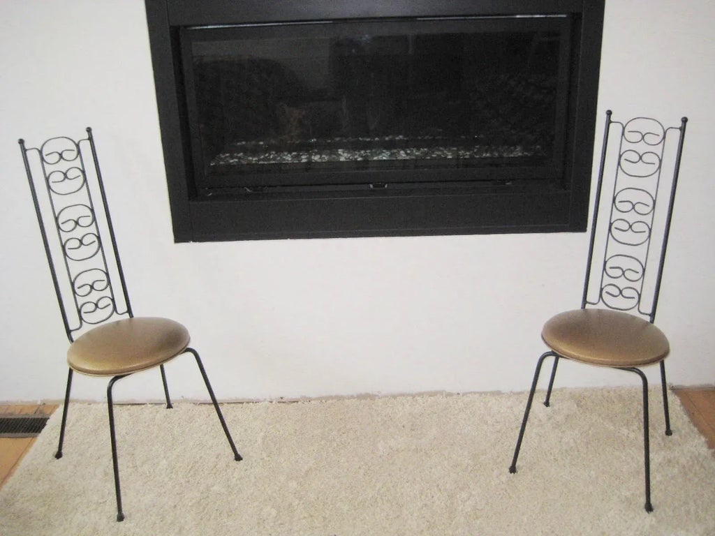 Umanoff Bistro Chairs Mid Century- A Pair - 2