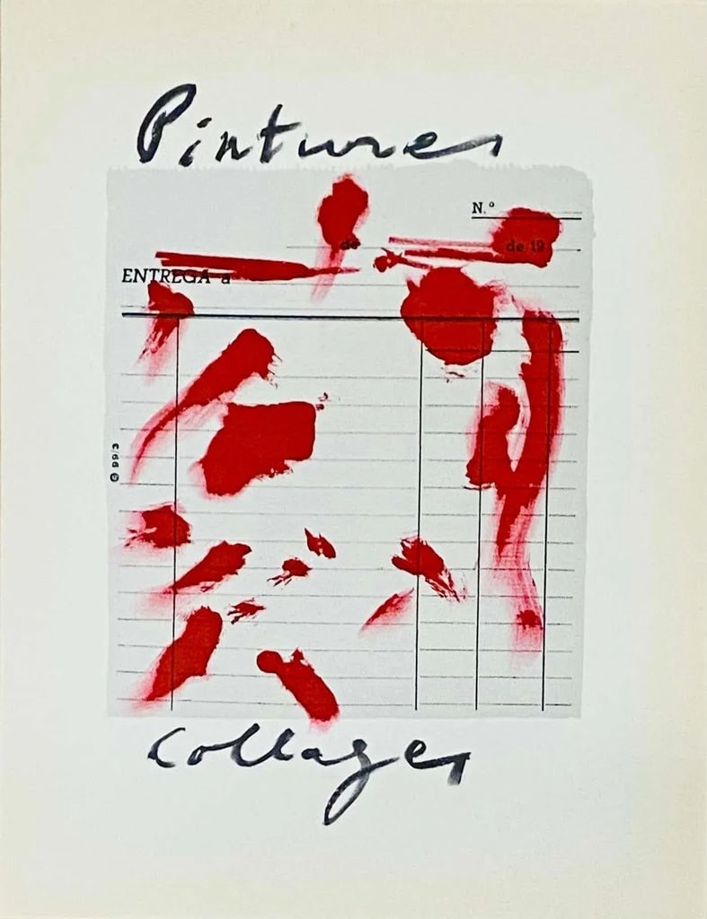 Antoni Tapies 1960s Lithographic Print - 2