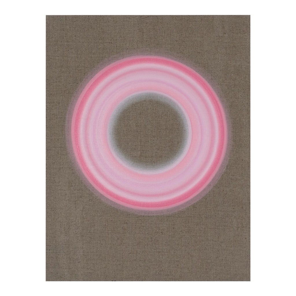 Contemporary Abstract Acrylic on Linen Painting "The American Girl" by Matthew Langley: Acrylic on linen. Edition: Unique, Unframed. Matthew Langley's technique in creating the artworks come from building and extending as well as reducing and minimizing the painted surface. Langley's art