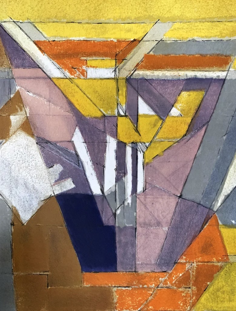 Jacques Villon 4th Biennale of Painting, 1957 Exhibit Poster (Mourlot Print) - 2