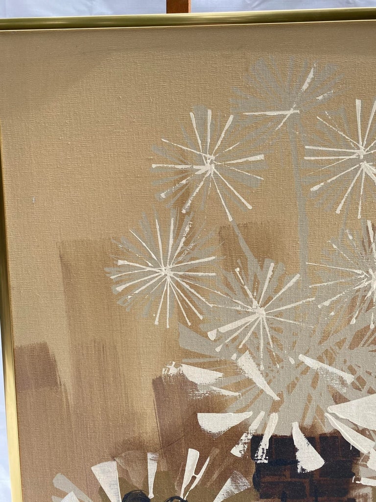 Robert McCaine Large Acrylic Starburst Painting - 4