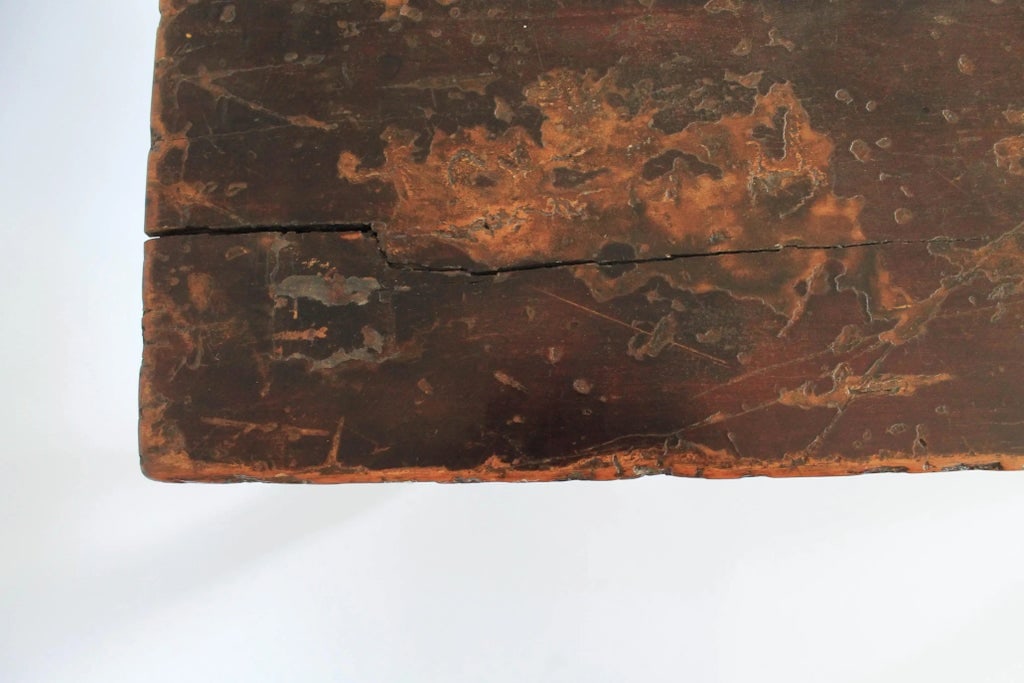Antique Qing Dynasty Carved Chinese Center, Accent or Side Table - 7