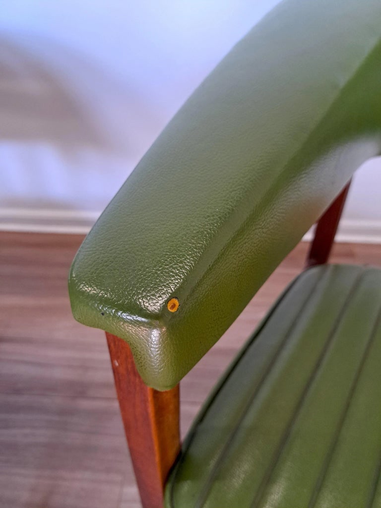 Arthur Umanoff for Madison Furniture Avocado Armchair Set 60s - 7