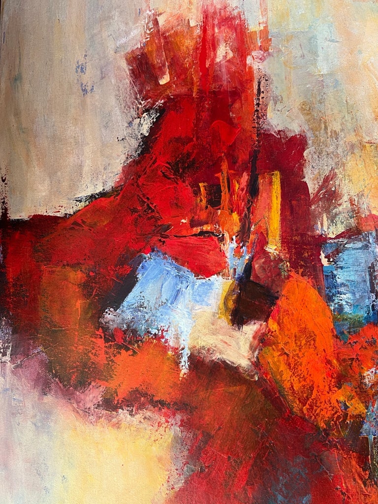 "Free Spirits" Abstract Expressionist Painting - 2