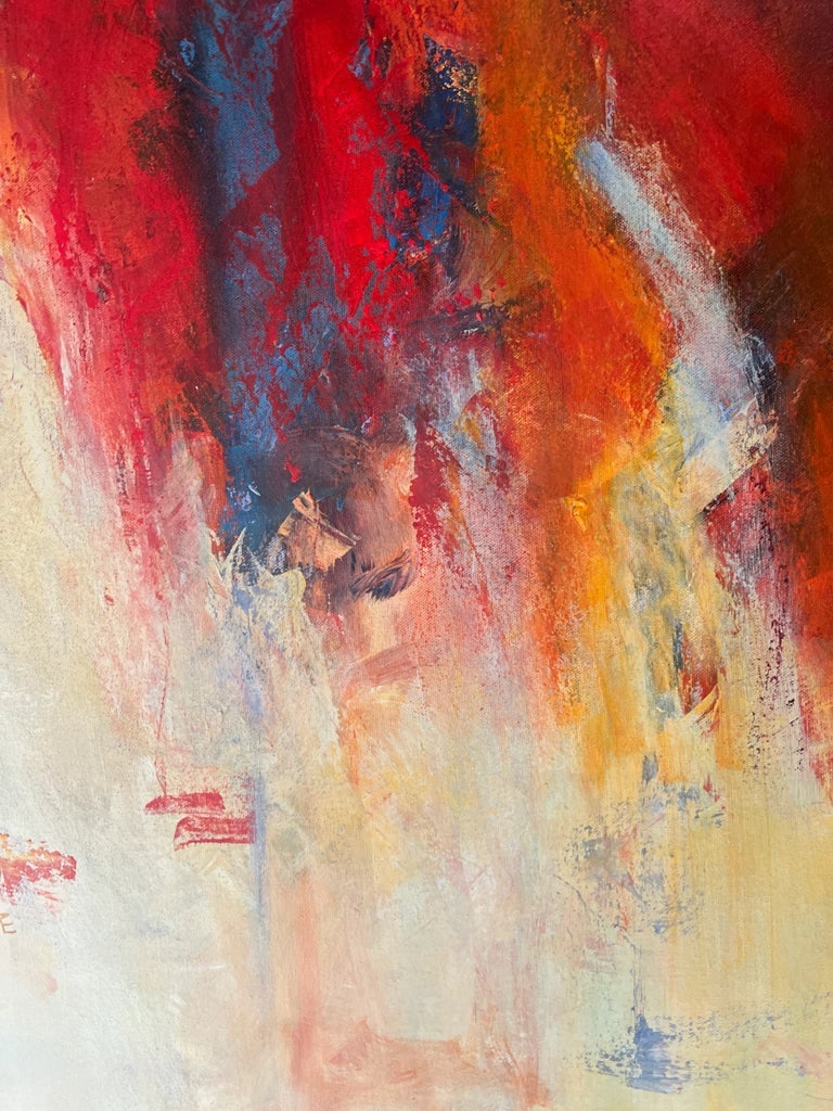 "Free Spirits" Abstract Expressionist Painting - 3