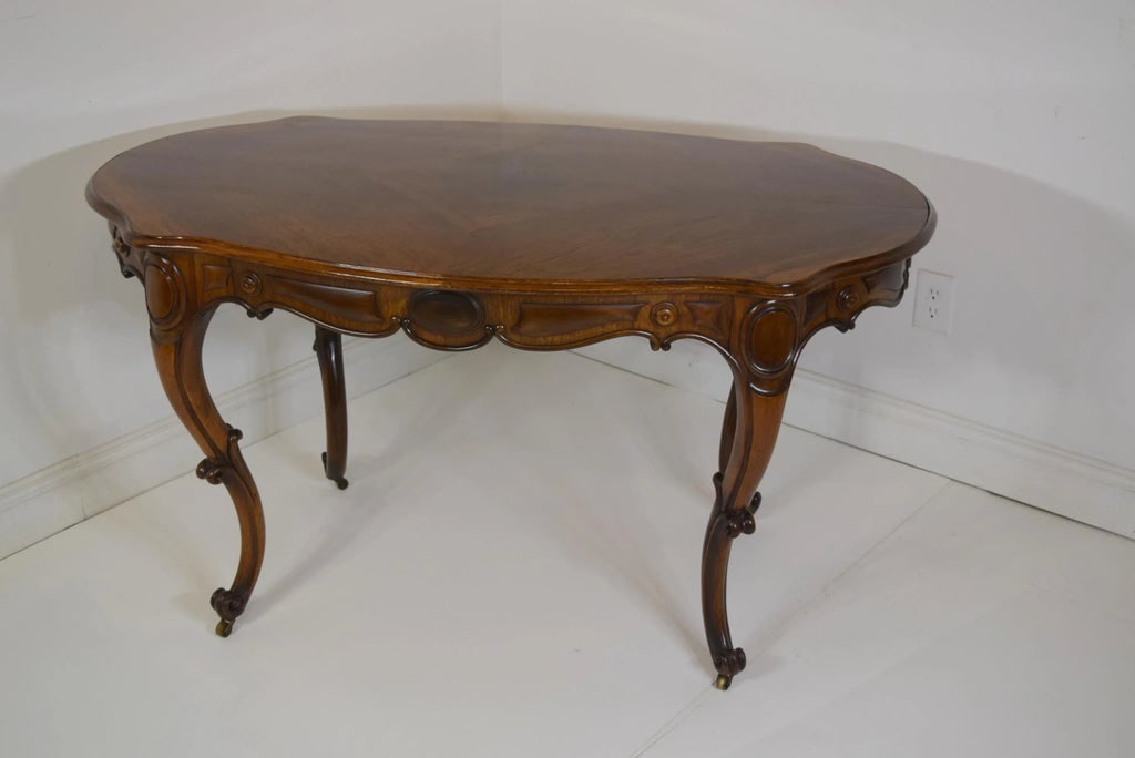 19th-Century Rosewood Center Table - 2