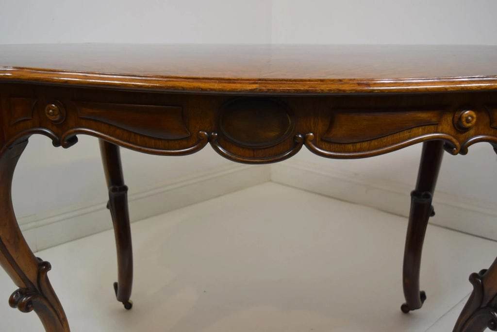 19th-Century Rosewood Center Table - 5