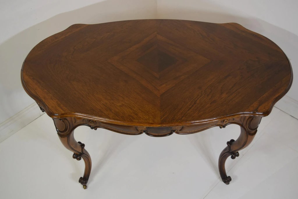 19th-Century Rosewood Center Table - 7