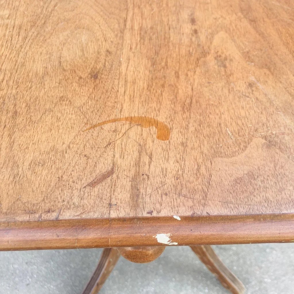 Antique Eastlake Walnut Side Table - 9