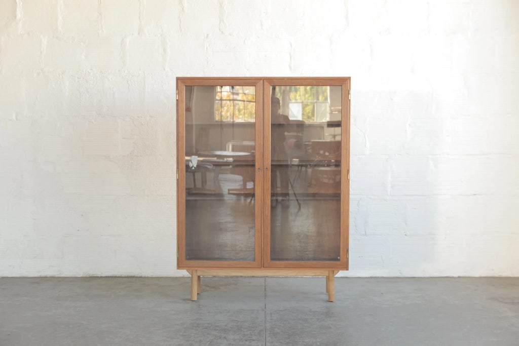 Mid 20th Century Rosewood & Glass Bookcase - 7
