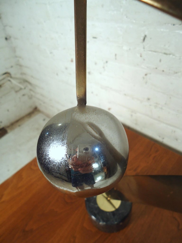 Curtis Jere Abstract Chrome & Brass Ribbon Sculpture - 7