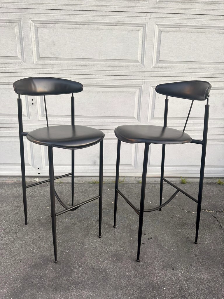 Stiletto Bar Stools- Pair - 10