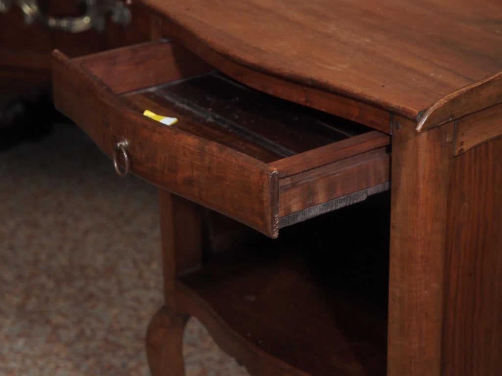 19th Century French Walnut Side Table - 6