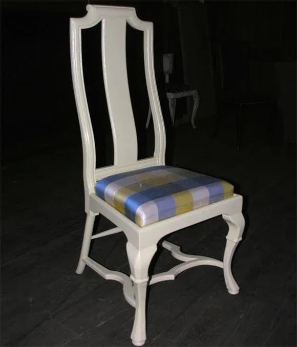 Asian Style Queen Anne Side Chair - 2