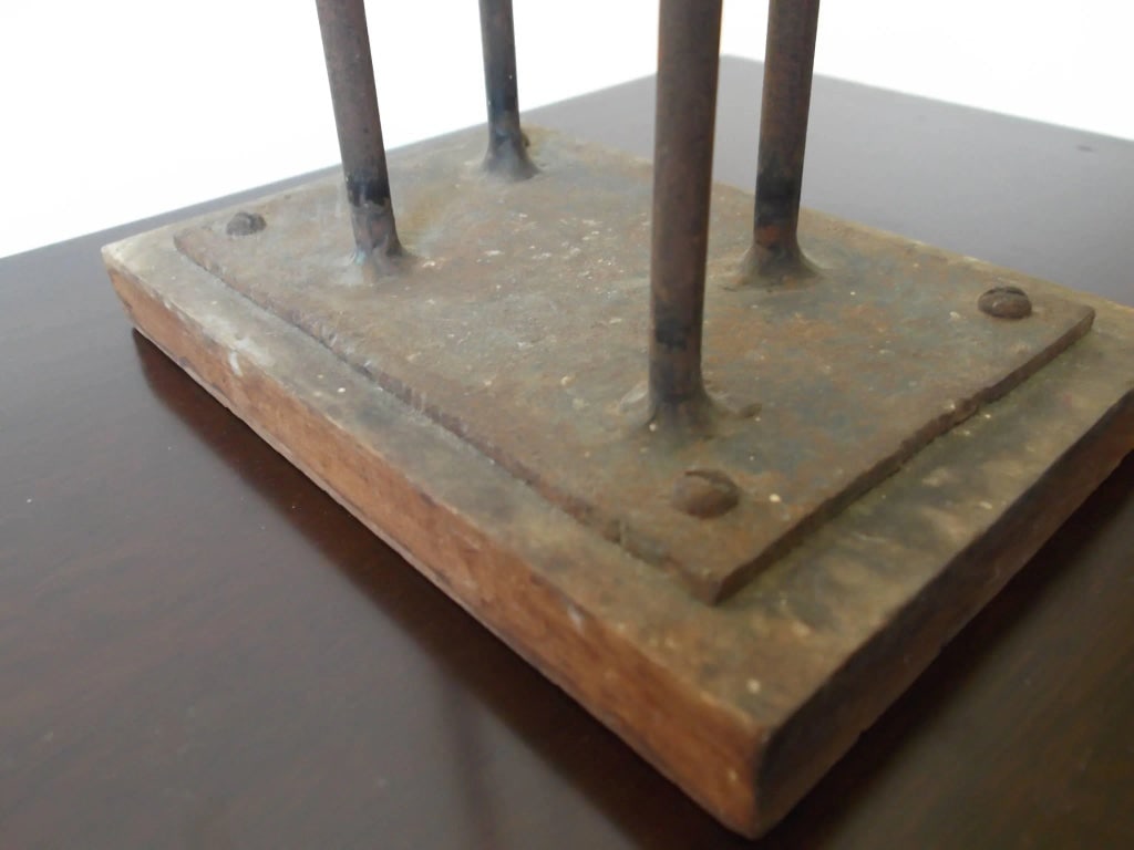 J. Jay McVicker Abstract Metal Welded Modern Art Sculpture, Circa 1960 - 8
