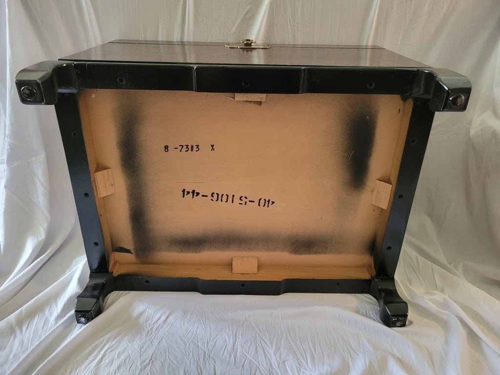 1980s Faux Tortoise Shell Chinoiserie Footed Chest - 8