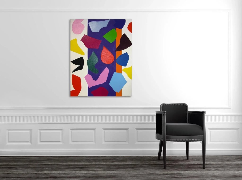 Dana Gordon "Aria in the Area", Painting - 2