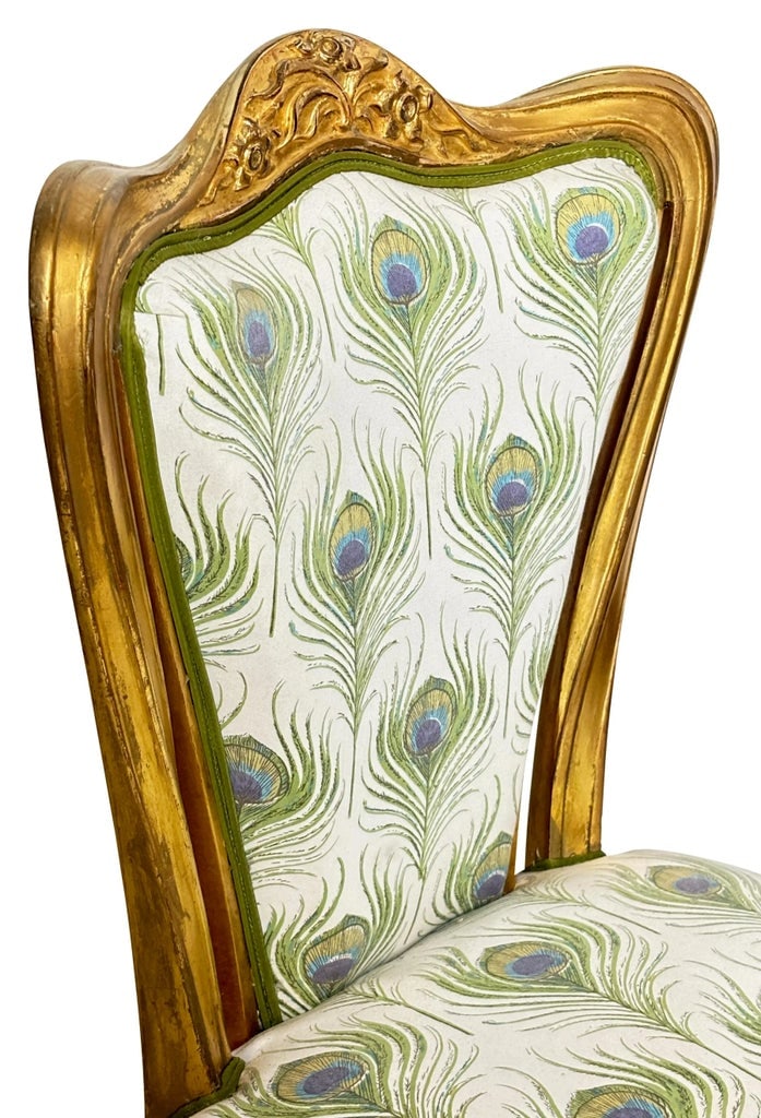 French Art Nouveau Dressing Table Chair Circa 1890 - 10