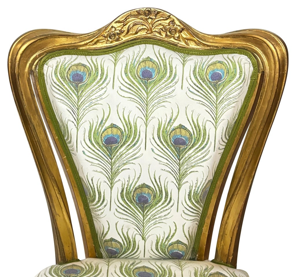 French Art Nouveau Dressing Table Chair Circa 1890 - 8