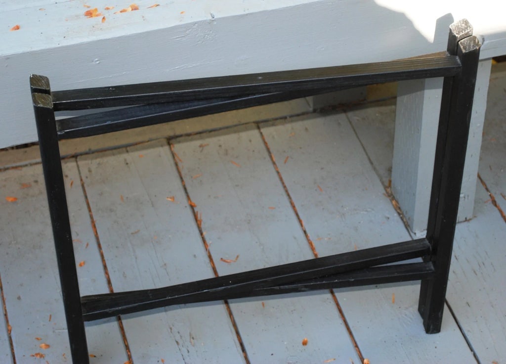 Mid Century Brass Tray Table With Asian Flare - 7