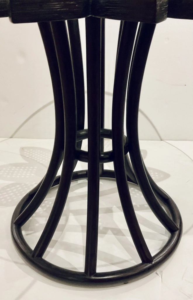 Baker / McGuire Organic Modern Custom Chocolate Brown Sunflower End Table - 2
