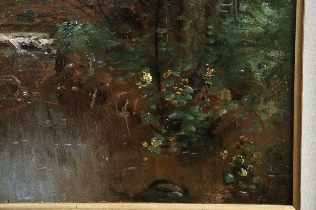 The Stream Louis Aime Japy 1840-1916 Hammer Prices to $43,000 - 7