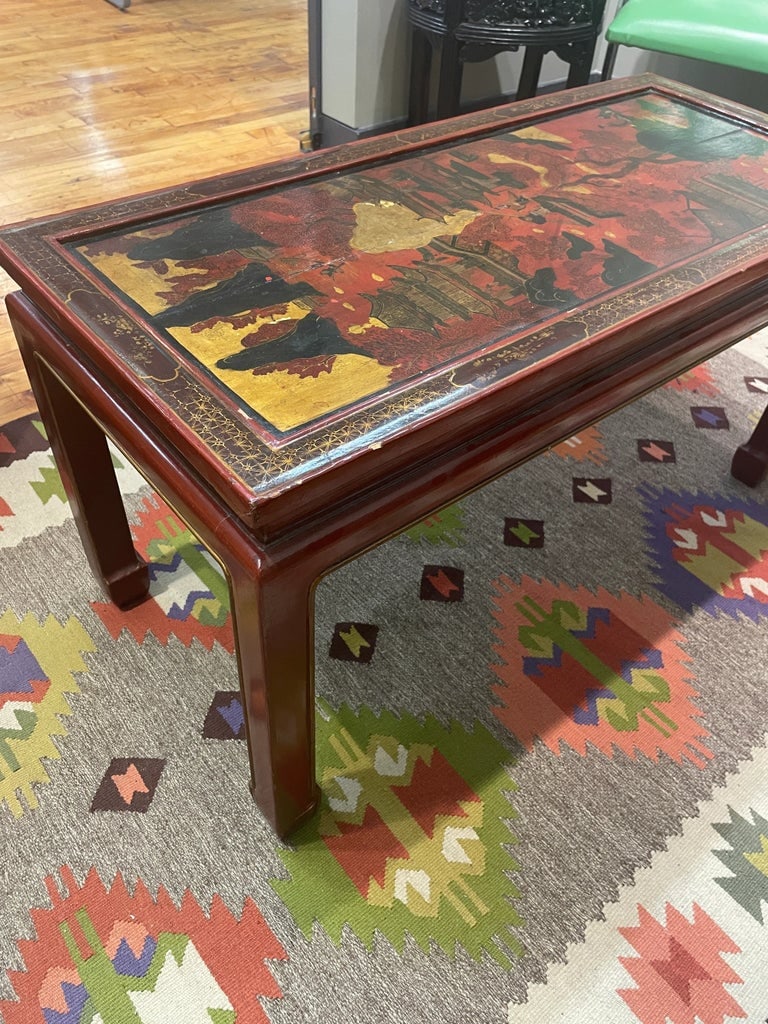 19th Century Chinese Coromandel Screen Drinks Table - 9