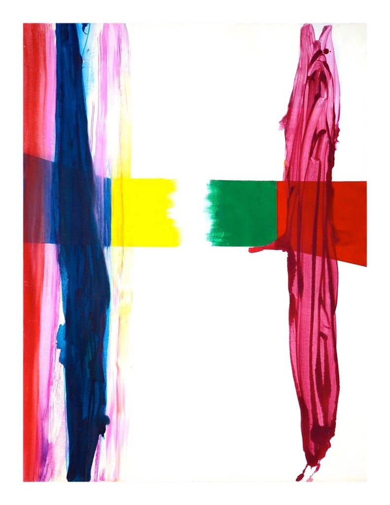 Laura Newman "White Light" Painting: Oil and acrylic on canvas Edition: Unique, Unframed. Laura Newmans paintings combine geometric delineations of space, ephemeral color fields, dynamic lines and organic forms, resulting in atmospheric