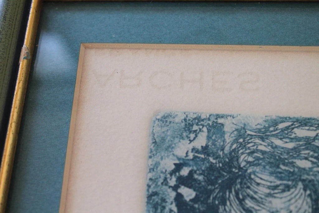 Mary Vickers "Repose" Signed and Numbered Nude Lithograph - 8