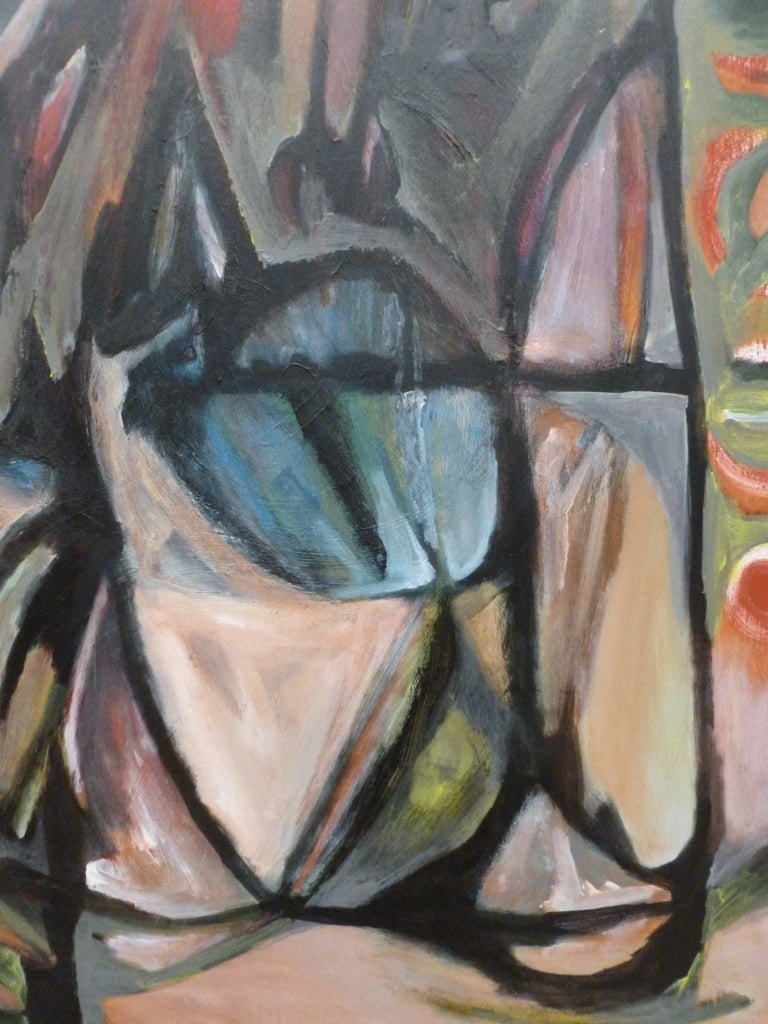 "Foresight" Abstract Oil and Acrylic Painting by Scott Spencer - 2