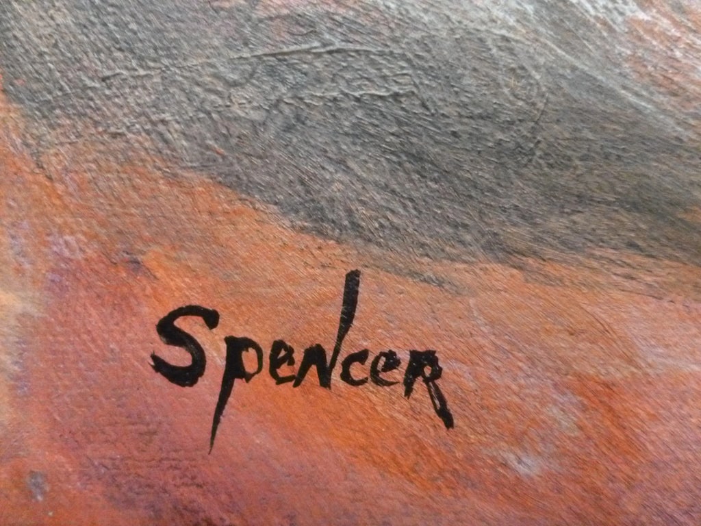 "Foresight" Abstract Oil and Acrylic Painting by Scott Spencer - 4