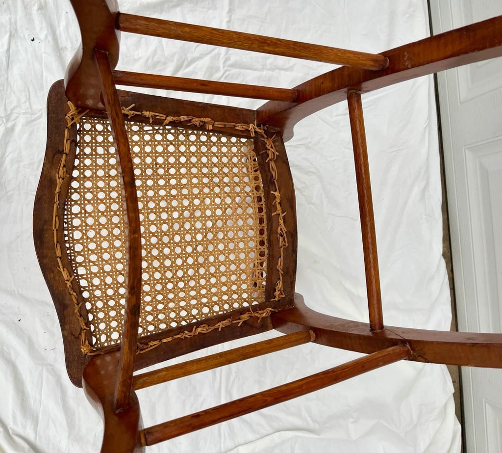Early 19th Century Antique Federal Period Bird's Eye & Tiger Maple Dining Chair - 8