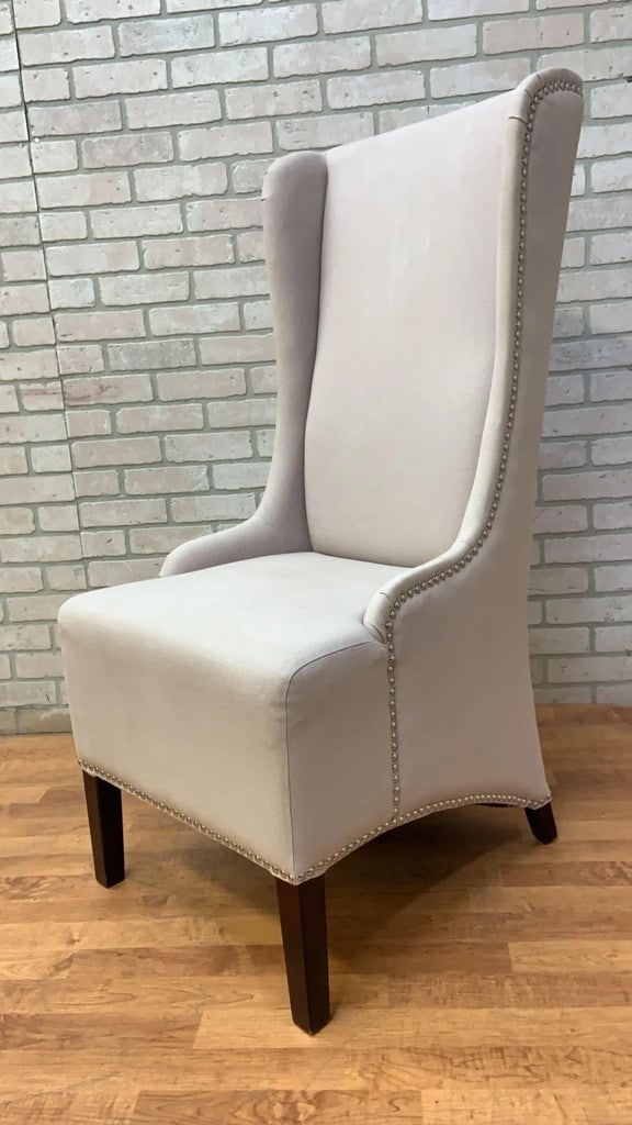 Contemporary High Back Dining Chairs - Pair - 3