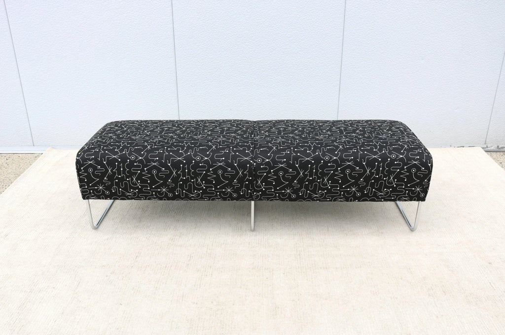Modernist Jeffrey Bernett for Bernhardt Design Balance Three-Seat Bench - 2