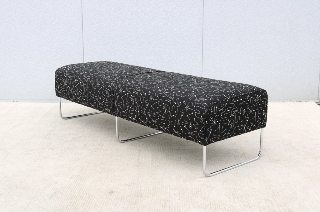 Modernist Jeffrey Bernett for Bernhardt Design Balance Three-Seat Bench - 7