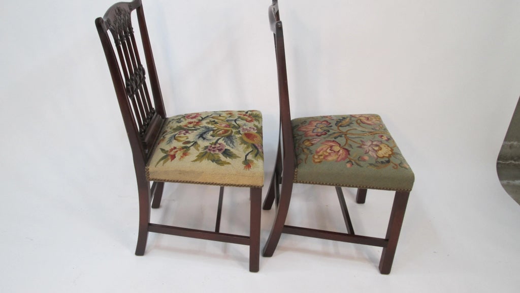1940s Pair of Mahogany Chairs by Old Colony - 2