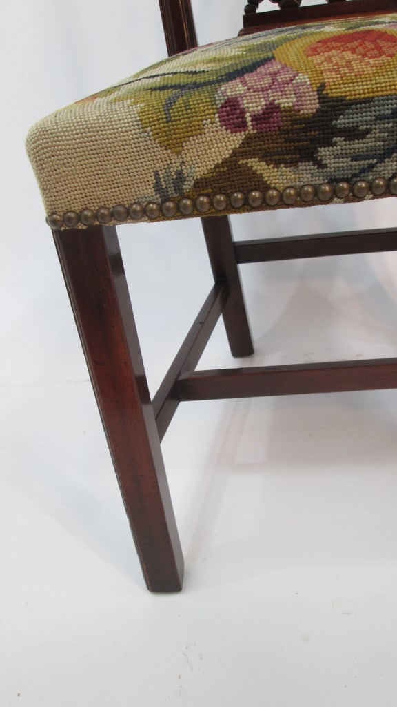 1940s Pair of Mahogany Chairs by Old Colony - 8