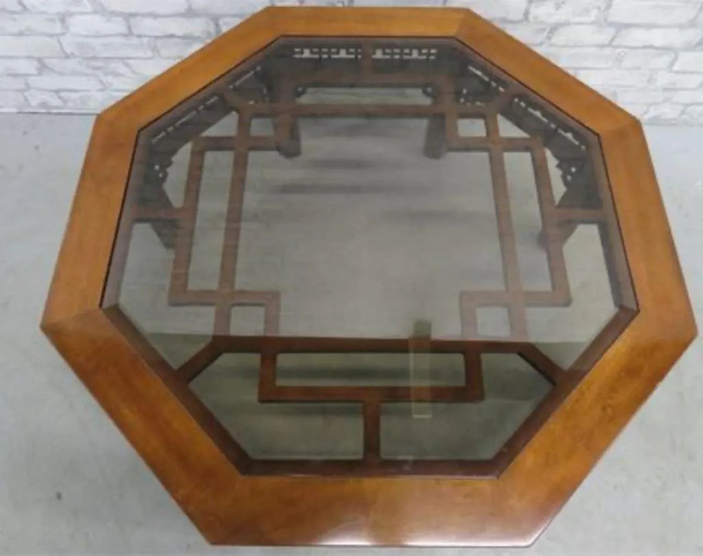 Asian Octagon Coffee Table - 2